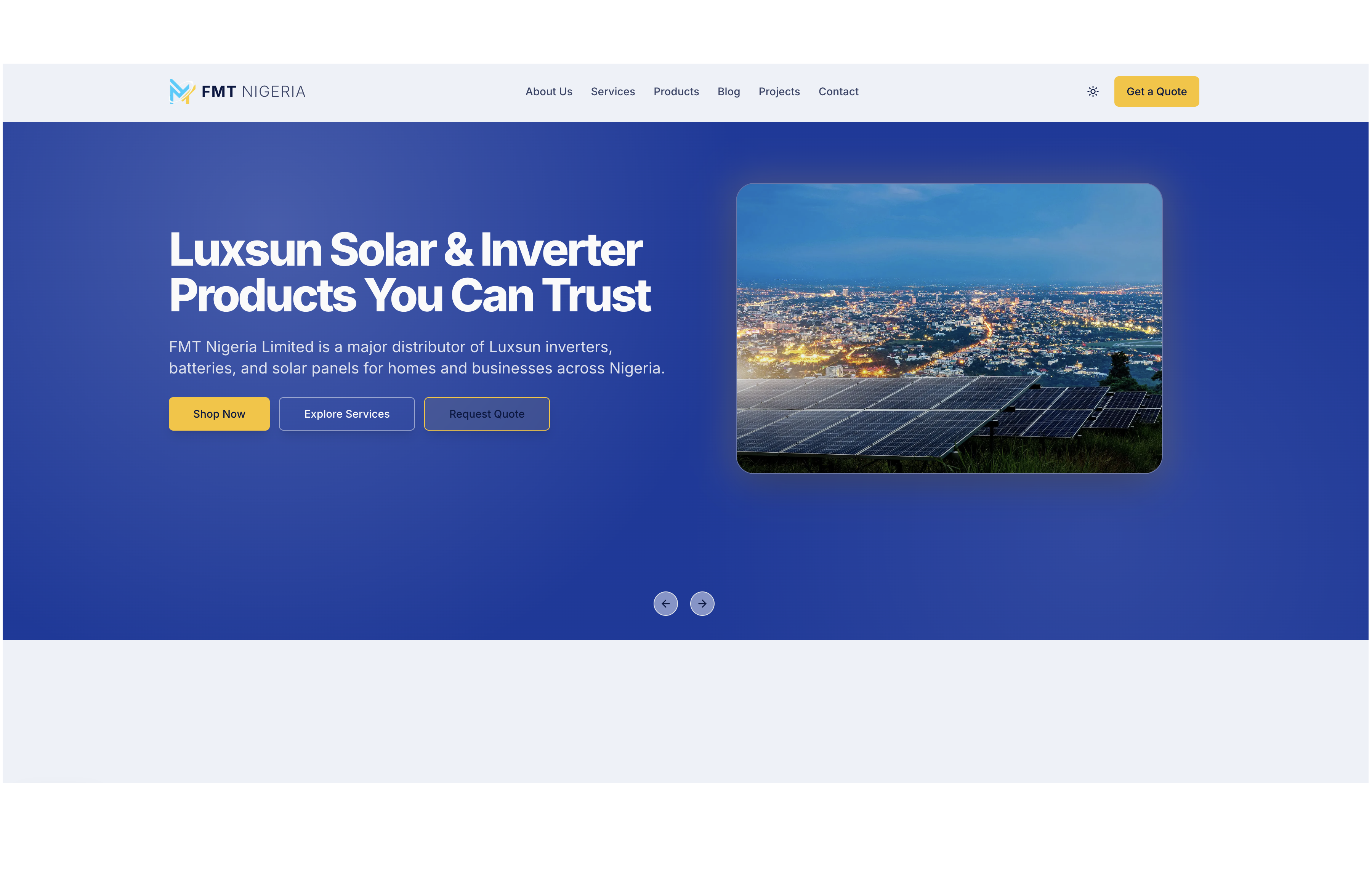 FMT Nigeria Limited – Commerce + Marketing Platform screenshot